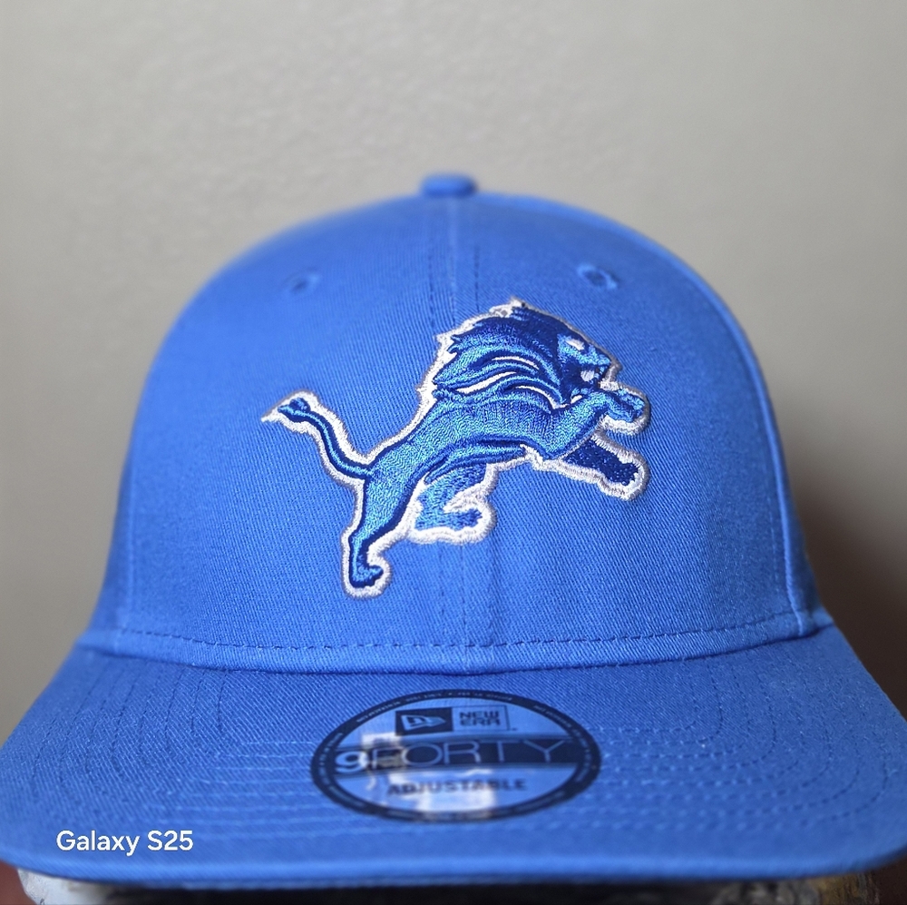 Blue New Era Cap with Lion Logo